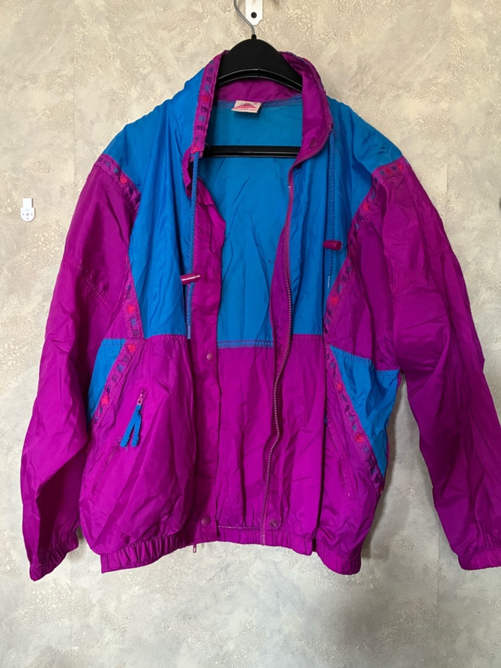Vintage Colorblock Windbreaker Jacket - Lady Footlocker